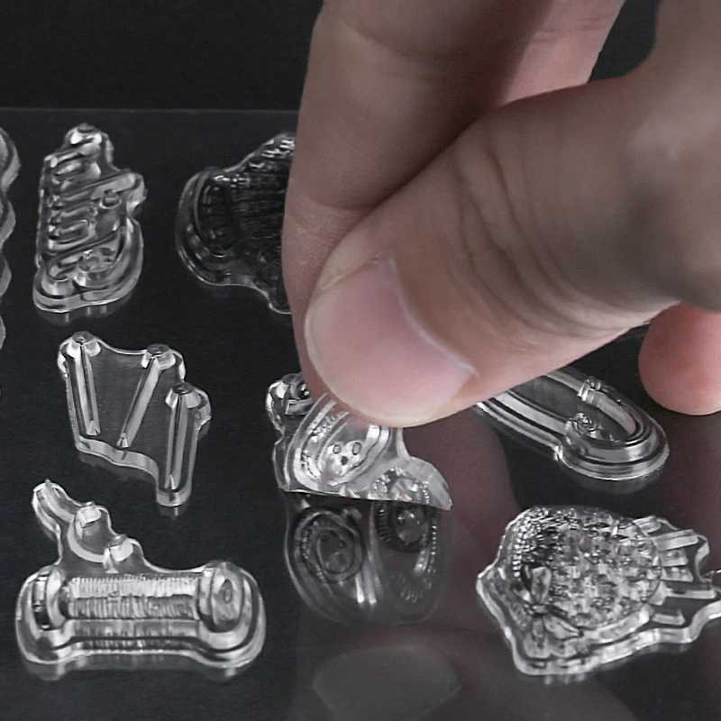 Швейные прозрачный силиконовый штамп для DIY Скрапбукинг фотоальбом Декор Nov