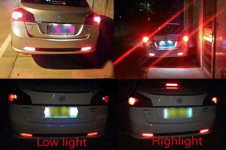 

Osmrk led rear bumper light rear fog lamp for Buick Excelle 2008-2015