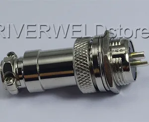 2-контактный разъем для плазменного резака, сварофонарь TIG