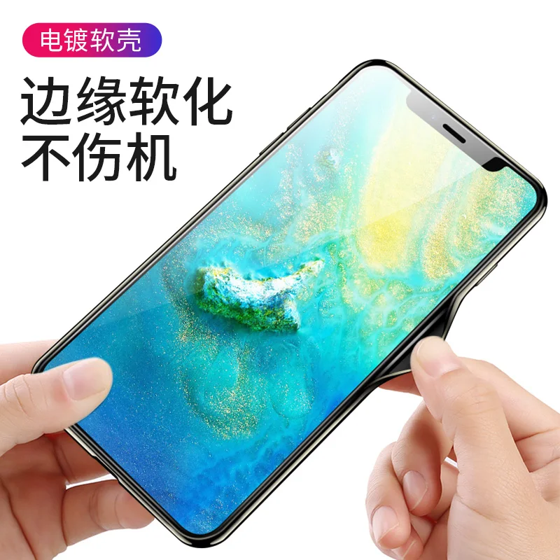 For Huawei Mate 20 Pro 20X Case Silicone Frame Tempered Glass Plexiglass Mirror Cover for 9 10 case |