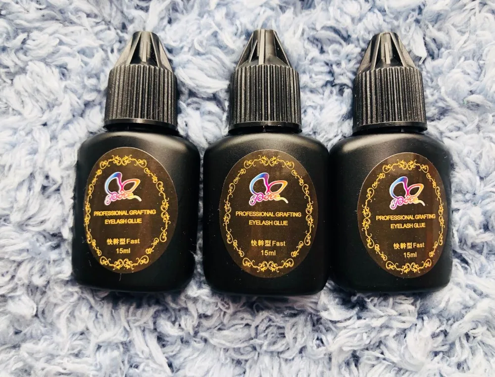 15ml Fast dry no odor simulation lash glue eyelash extension individual Tattoo ink |