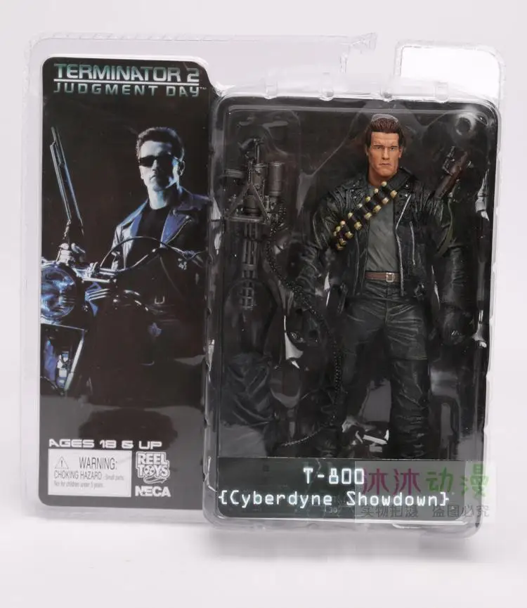 NECA Терминатор 2 фигурка T-800/T-1000 ПВХ фигурка игрушка модель игрушки 7 типов 18 см