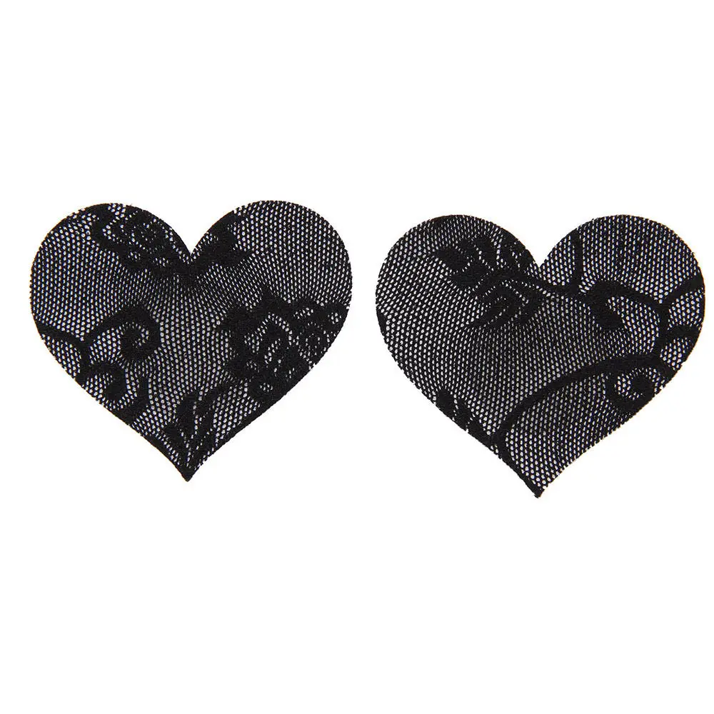 heart Полезная Женская кружевная наклейка для груди Стикини платье с сердечками - Цвет: heart