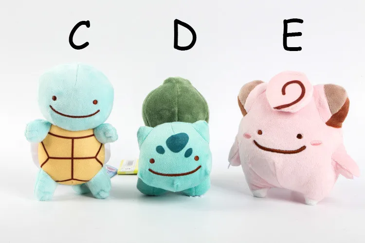 10 стилей Clefairy Bulbasaur Squirtle Charmander Мягкая Плюшевая Кукла животные плюшевые игрушки куклы