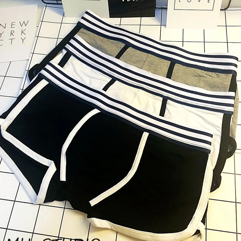 Мужские боксеры новые мужские сексуальные шорты нижнее белье высшего качества