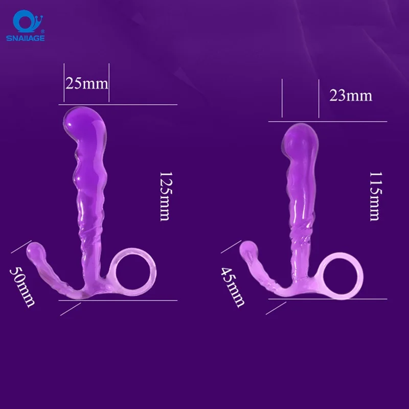 SNAILAGE Male Anal Prostate Massager Butt Plug G spot Masturbator Stimulator Adult Products Erotic Toys Sex |