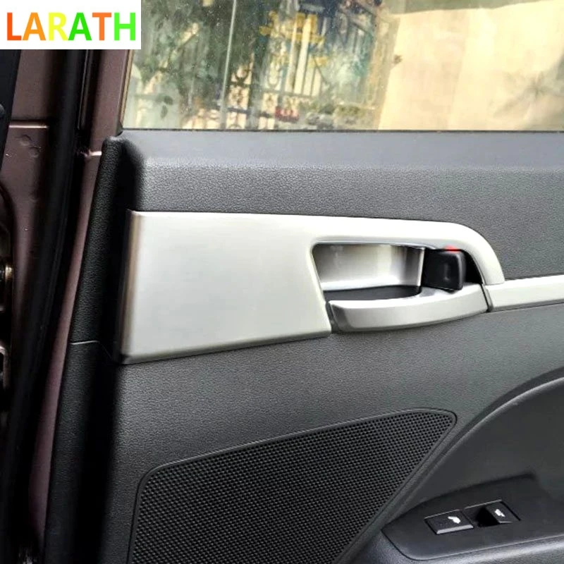 Для Hyundai Elantra 2016 / Avante 2015 ABS хром 4 шт. внутренняя дверная ручка крышка чаши отделка