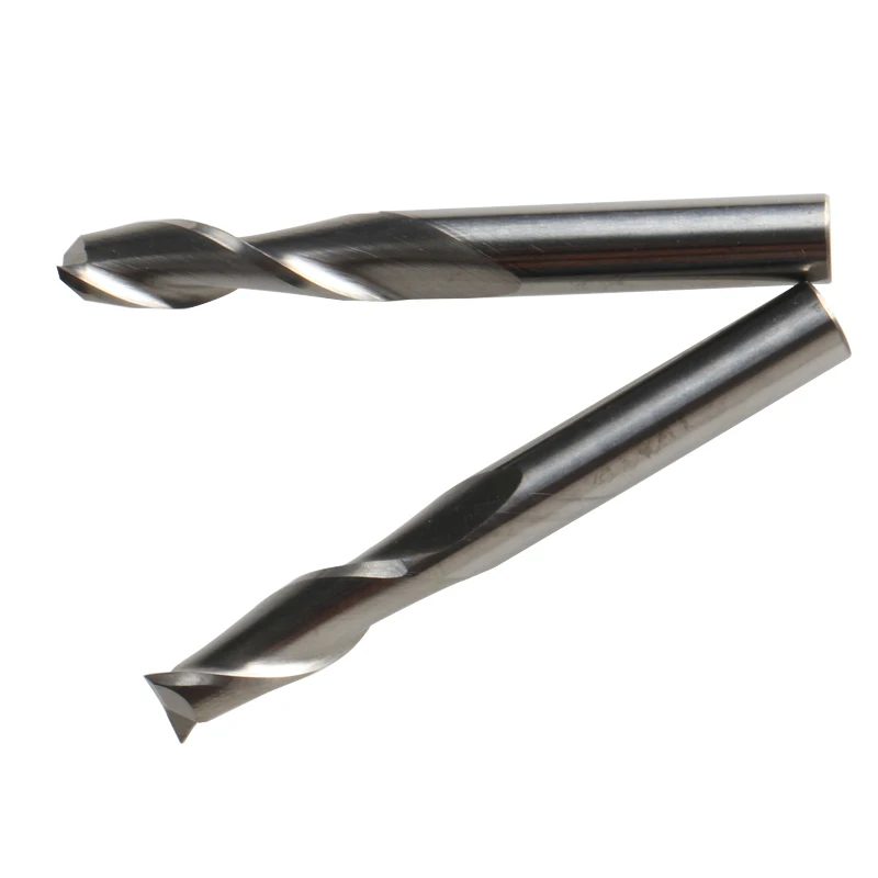 

2pcs Shank 6mm x22mm Two Flutes Eendmill Cutters For Aluminum Alloy Material Cutting Tools From Factory