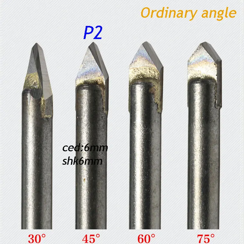 1 шт. обычные угловые фрезы из сплава 45 градусов 6*6 мм|cnc engraving cutters|engraving cutterrouter bit cnc