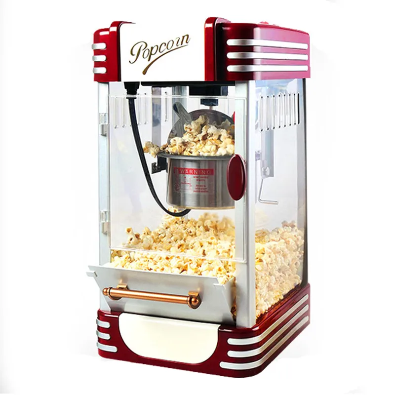 220V Popcorn Machine Corn Popper Self-motion | Бытовая техника