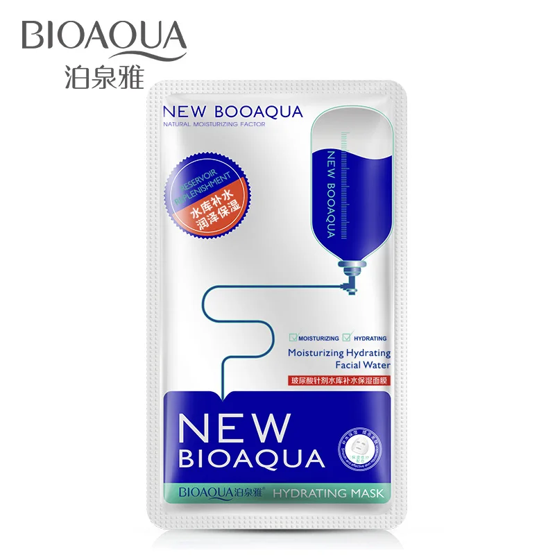 BIOAQUA инъекции гиалуроновой кислоты резервуар маски для лица увлажняющая