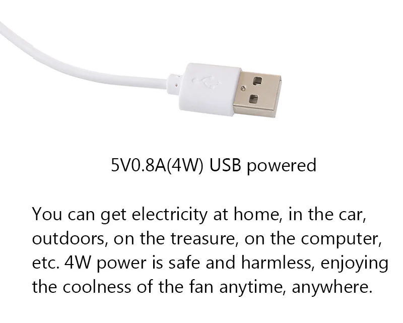 DMWD портативный мини USB вентилятор воздушный охладитель небольшой настольный вентилятор для ПК ноутбука охлаждающий вентилятор источник питания DC 5 В
