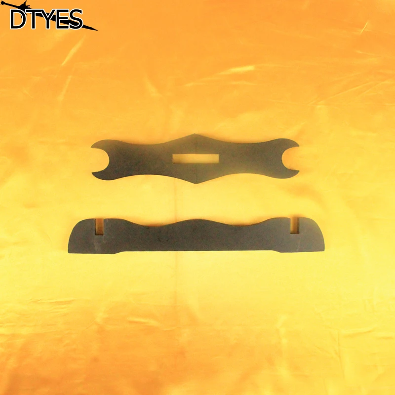 Высококачественный меч подставка 1 слой дерево Taichi катана Wakizashi Танто черный