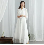 Элегантный костюм феи hanfu для женщин выставочный дизайн фотографии hanfu косплей костюм платье