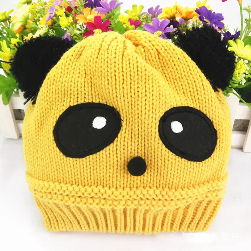 Новорожденных младенца вязания крючком шляпа девушки парни шерстяная шапочка