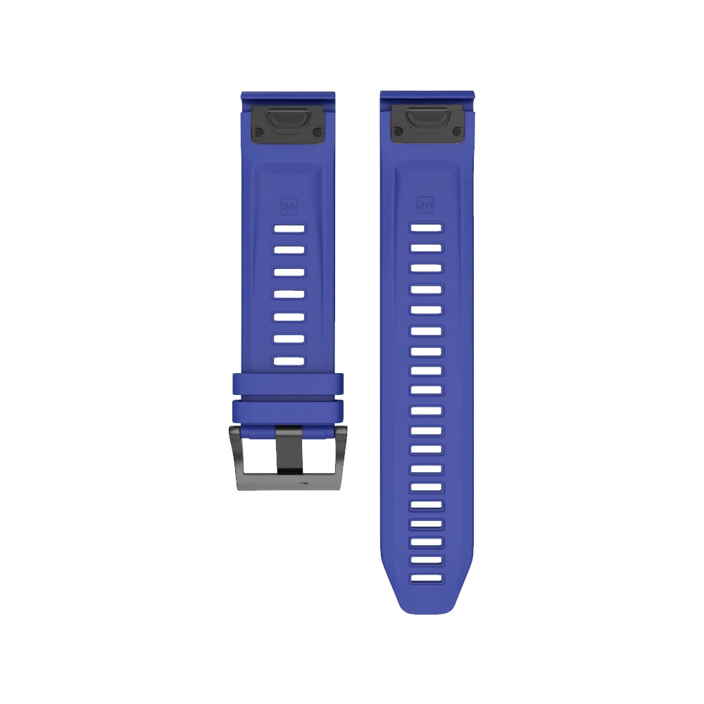 Быстросъемный силиконовый легко устанавливаемый ремешок на запястье для Garmin