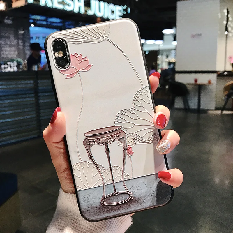 3D цветок чехол для huawei P30 Pro P20 P10 P9 Lite Nova 3 3i 4 Honor 8X 7A 7C Крышка для huawei Y7 Pro Y6 Prime P Smart Y9