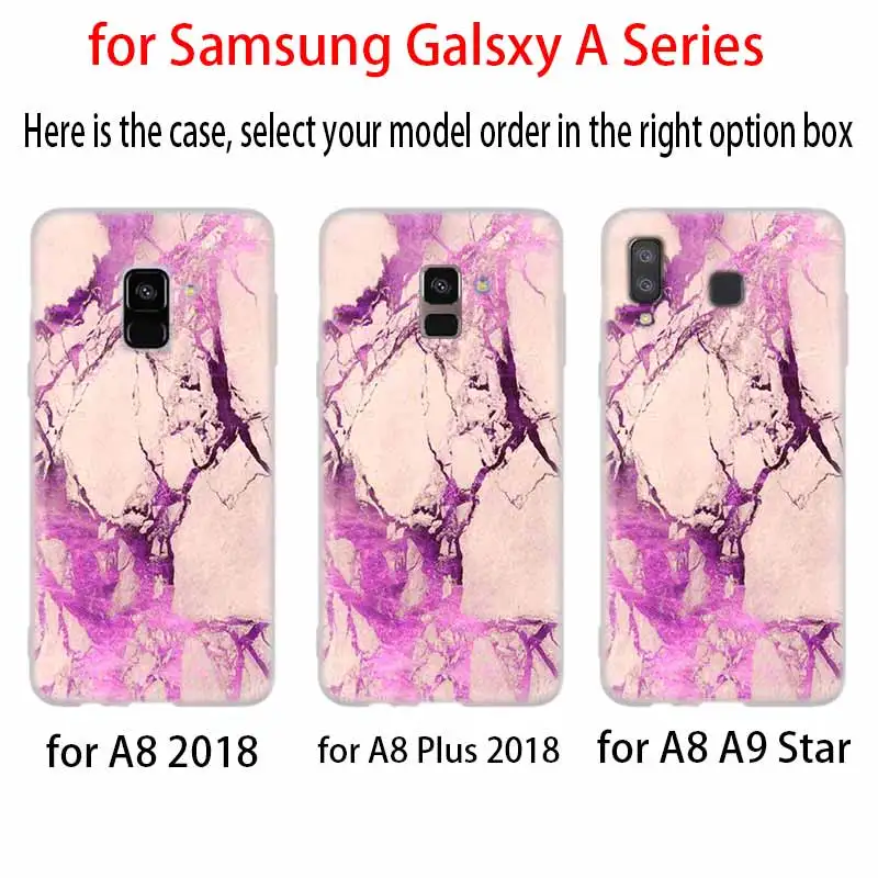 Чехол для Samsung A42 A52 A72 A32 A12 A71 A51 A70 A50 A20 A30 A20S A21S A50S A6 A7 A8 2018 сталактитовый с розовым