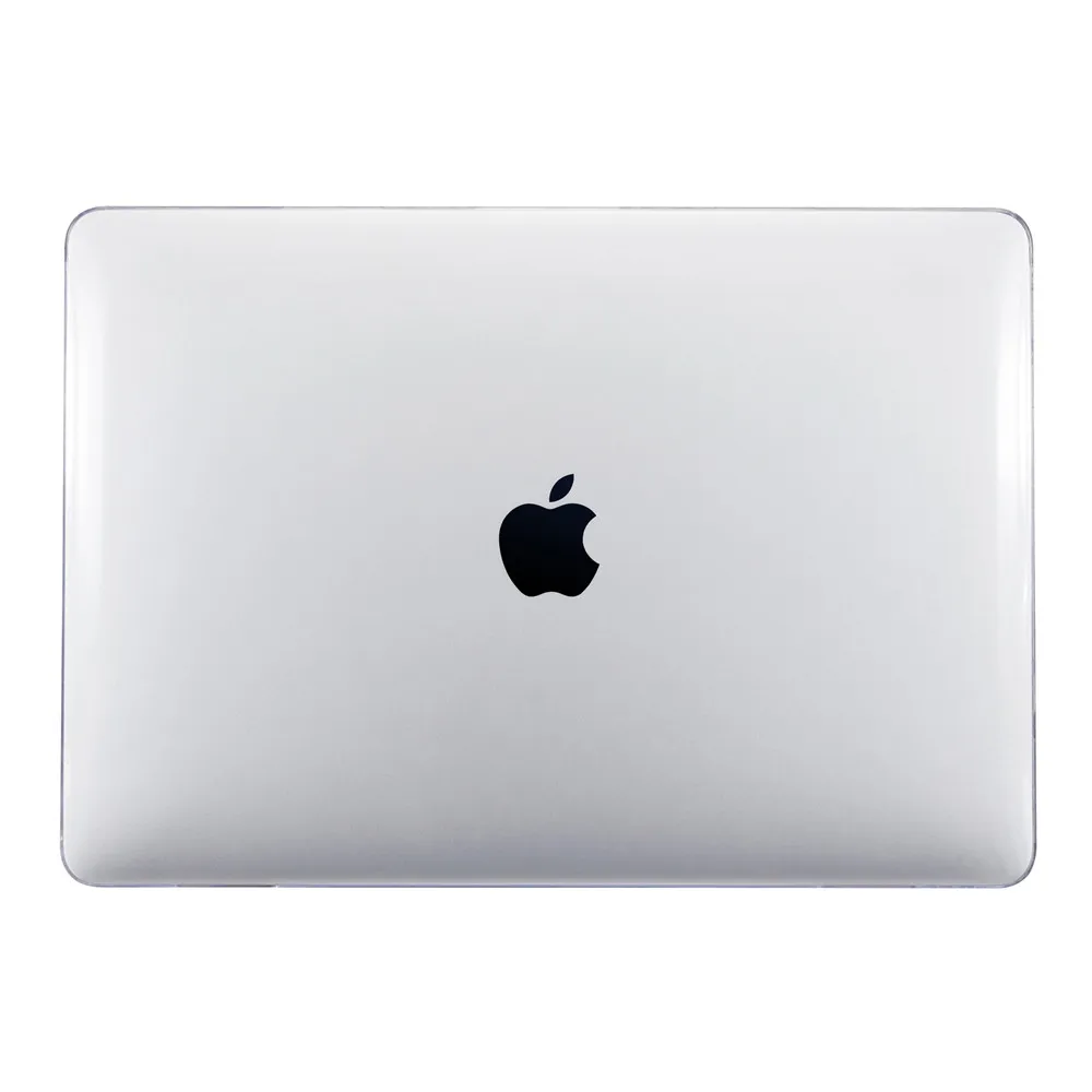 Transparent Кристальный Жесткий Чехол для ноутбука Macbook pro Air retina 11 12 13 15 с сенсорной панелью для MacBook New Air 13 A1932 чехол EGYAL - Цвет: Transparent