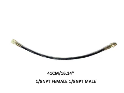 401M NPT M-F Шланг высокого давления пружина обернутая трубка PCP Пейнтбол наполнение воздуха части связанные различные длины и варианты резьбы - Цвет: 401M NPT M-F