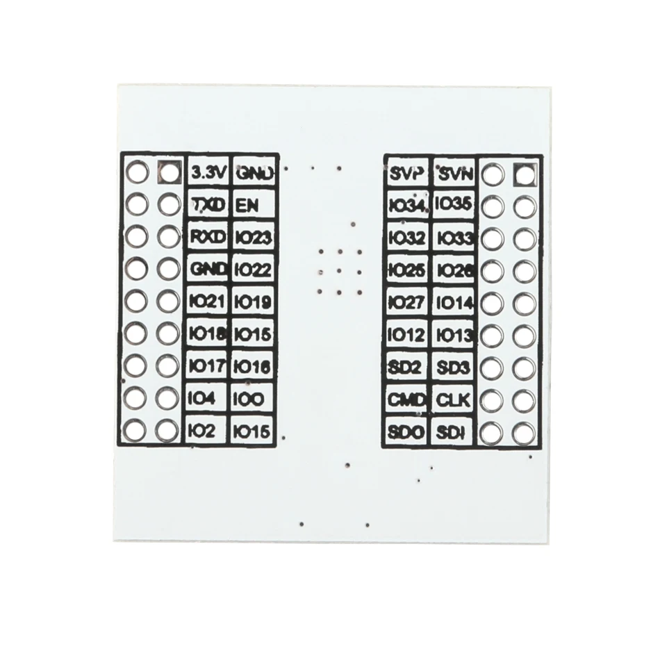 Адаптер ESP32 ESP32S Базовая плата IO модуль преобразователя Pinboard с 4 рядами штифтов для