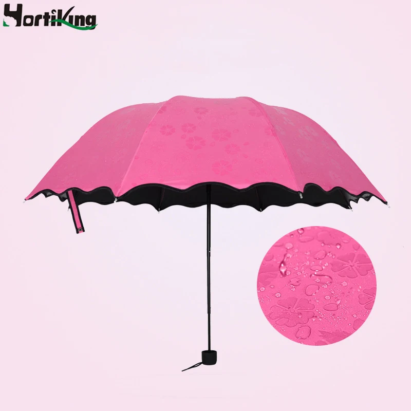 Новинка женский зонт принцессы с волшебными цветами куполом складной от