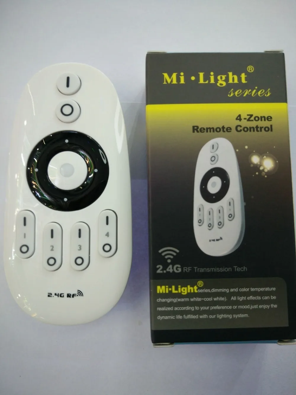 Mi light 2 4G беспроводной 4 зоны wifi RF сенсорный пульт дистанционного управления CW/WW с