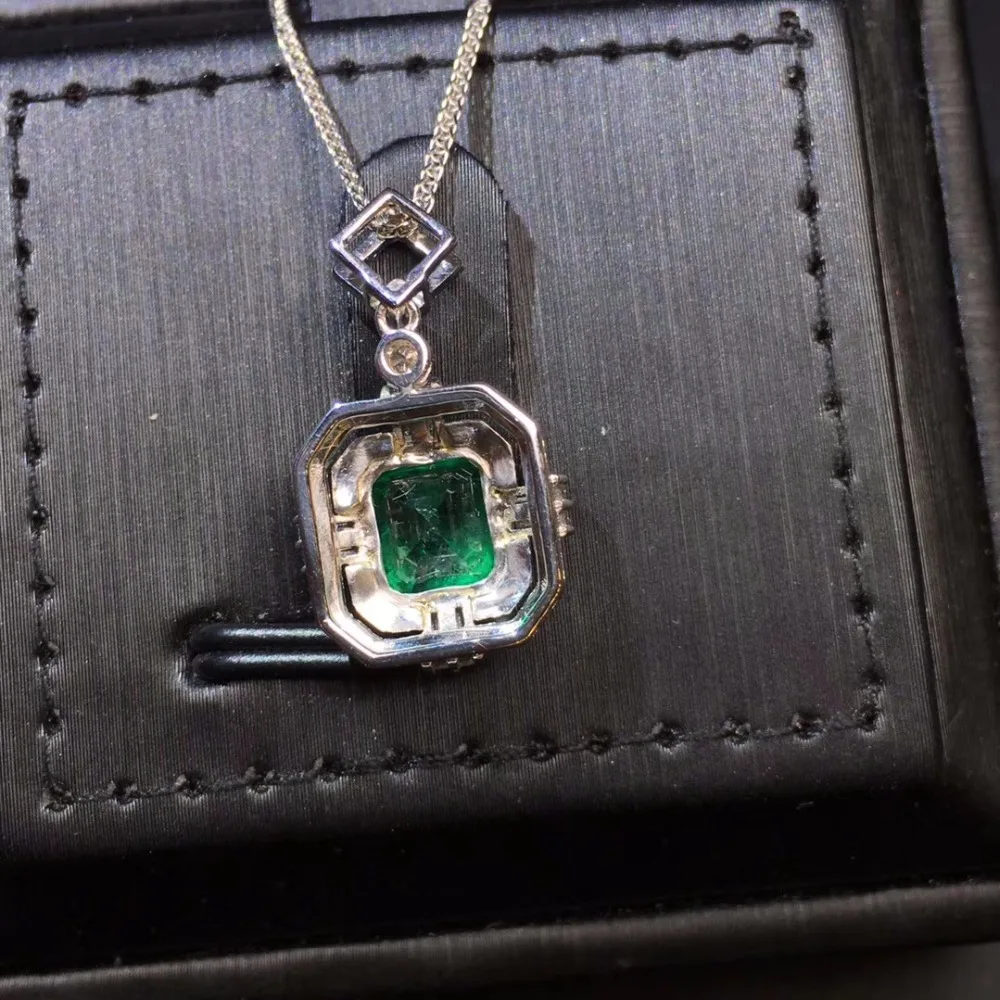 Ювелирные изделия AIGS сертификат Настоящее 18K Белое Золото AU750 натуральный