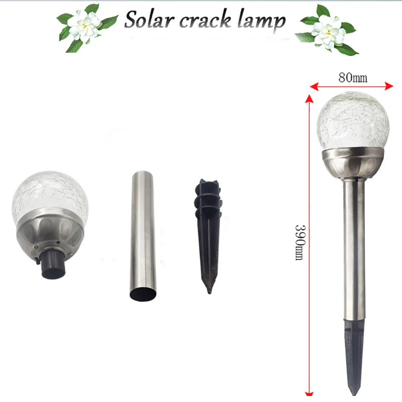 WSFS Горячие 4 солнечные садовые фонари на открытом воздухе цветные светодиодные