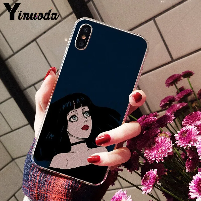 Yinuoda поп комикс девушка и искусство красочные милые аксессуары для телефона