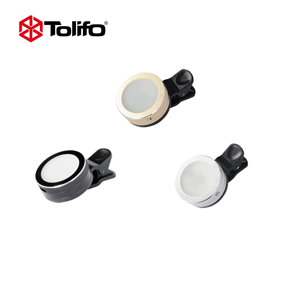 Tolifo HF0601 светодио дный светодиодный мобильный телефон фотография селфи свет