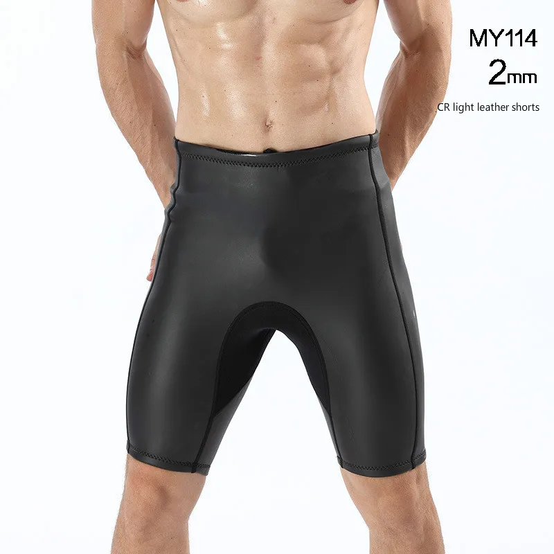 Neoprene Wetsuit Men Triathlon Diving Suit 2MM Mens Rubber Clothing Professional Water Proof Surfing Shorts Pants | Спорт и