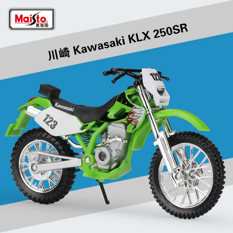 302 MAISTO 1/18 масштаб игрушки, модели мотоциклов HONDA, Kawasaki, Suzuki, YAMAHA, литой металлический мотоцикл модель ручной работы игрушка для коллекции, подарок, дети - Цвет: 302