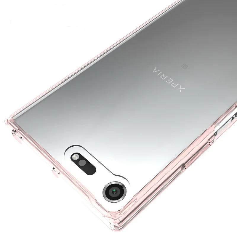 Для sony Xperia XZ Премиум чехол G8142 TPU+ PC акриловый прозрачный Гибридный чехол для телефона прозрачный кристалл Fundas для sony XZP E5563