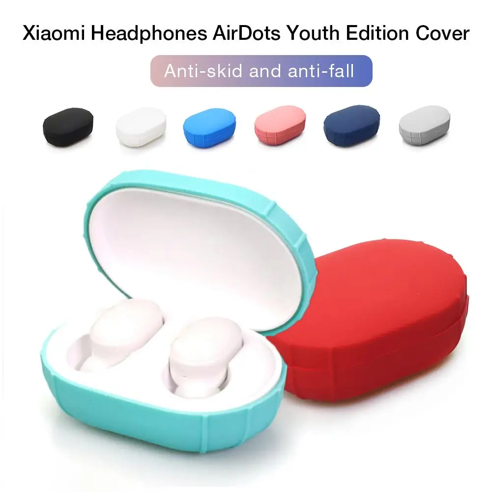 Силиконовый чехол для зарядного устройства Xiaomi Airdots версия защитный Redmi
