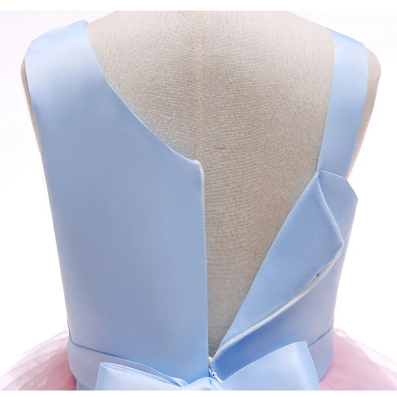 

Girls Summer Vestidos Layered Teenage Party Princess Dress Children Costume for Kids Clothes 2-6T Prom Dresses
