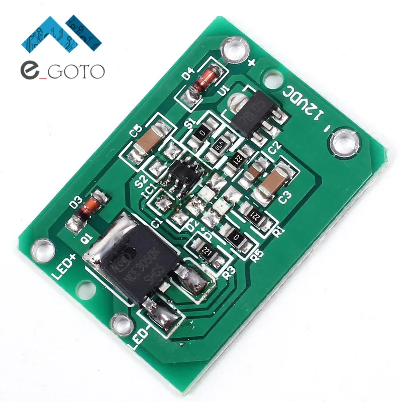 3 шт. емкостный сенсорный выключатель Сенсор модуль КНОПКА ключевой Jog защелка с