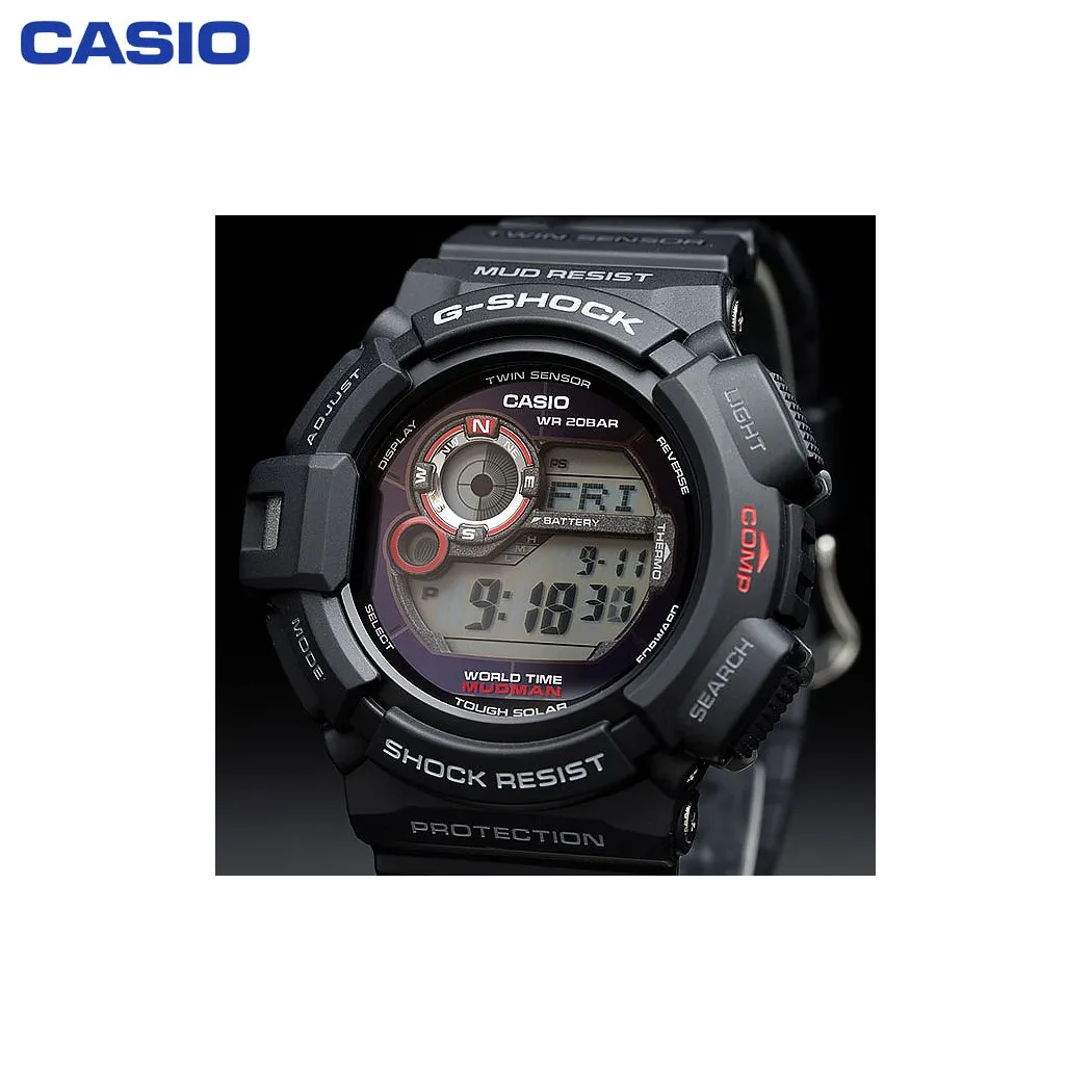 Наручные часы Casio G-9300-1E мужские электронные на пластиковом ремешке |
