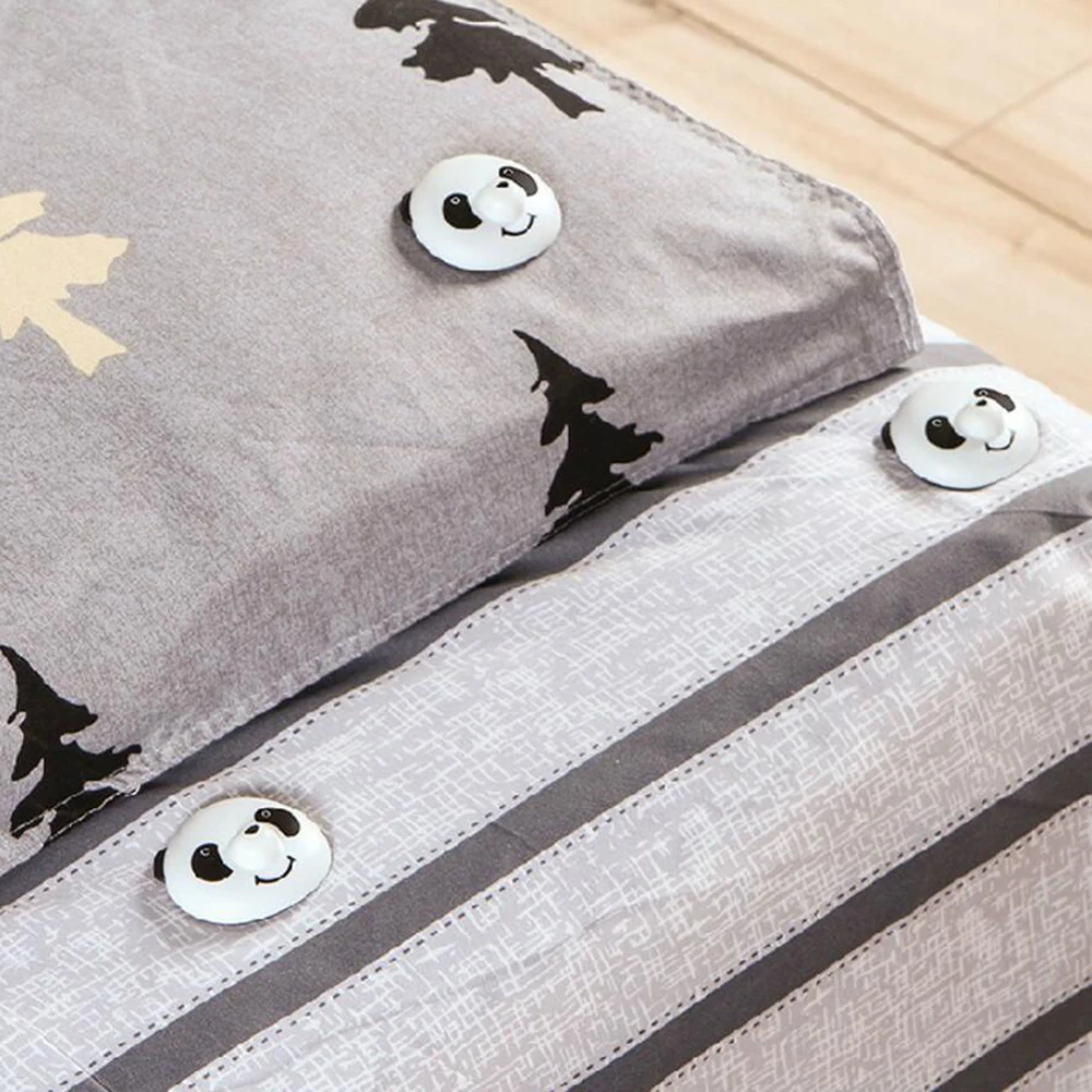 10 шт. фиксаторы для одеяла в виде мультфильма дома и отеля с фиксированными