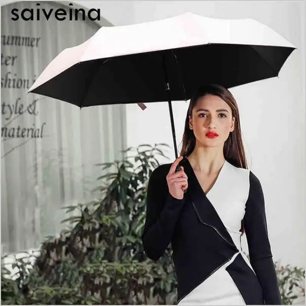 SAIVEINA эпонж водонепроницаемый анти УФ Защита от солнца Защитный зонтик полностью