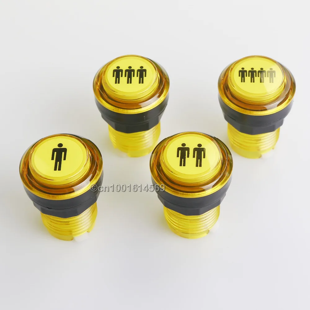Easyget старт Аркады набор кнопок для проигрывателя DIY запчасти 1P 2P 3P 4P плееры