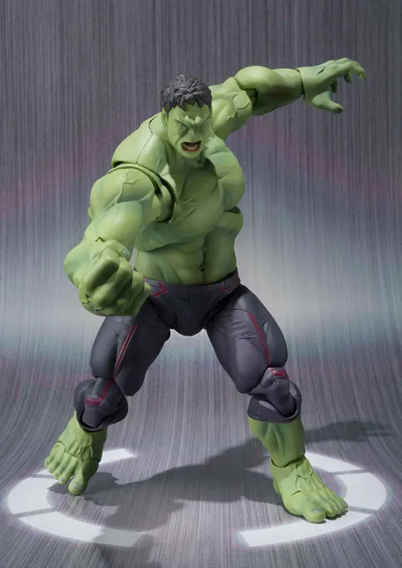 Невероятный Халк Железный человек Бастер Мстители Возраст Ultron SHF 16 см ПВХ