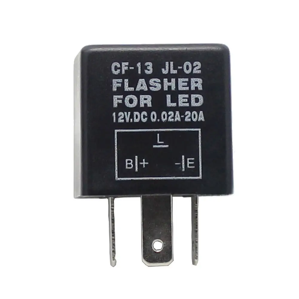EE поддержка 3 Pin CF13 автомобильный двигатель Flasher релейный комплект Fix светодиодный