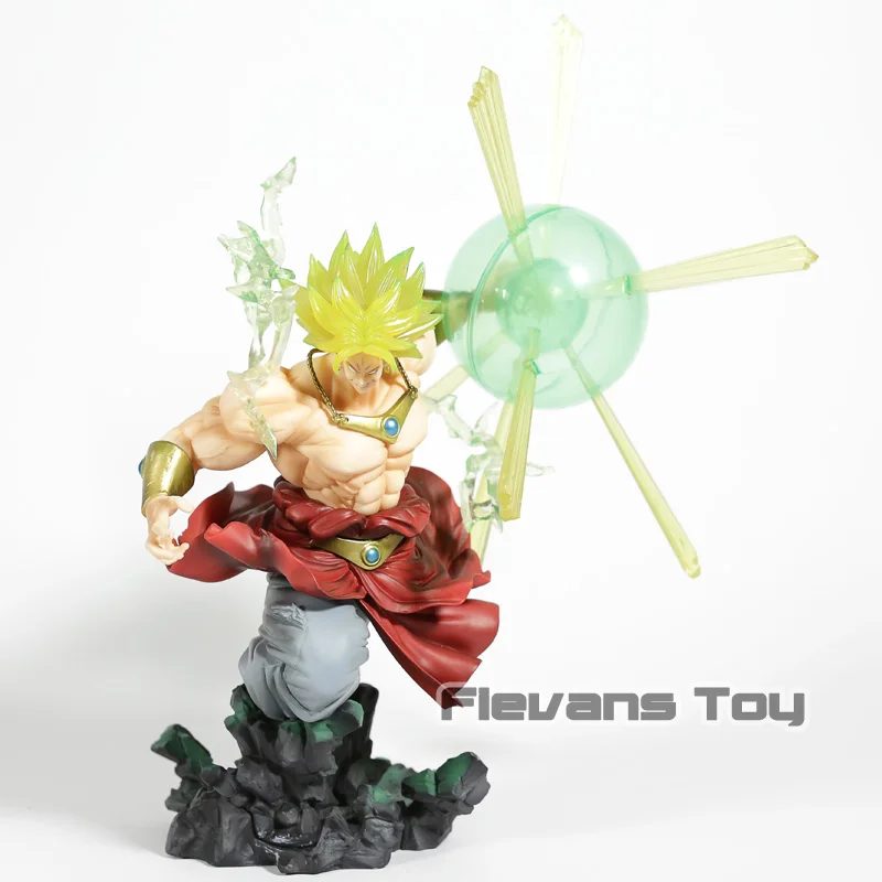 Dragon Ball Z легендарный Супер Saiyan Broly Urning сражения Ver. ПВХ Рисунок Модель игрушки коллекция Статуэтка Статуя
