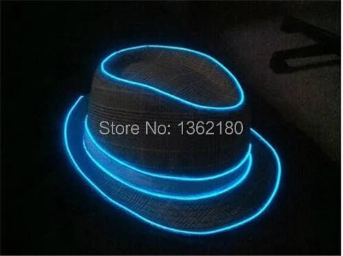 2 pcs of LED Neon 3M 10 Feet EL Wire led Light Rope el wire driver ac + BATTERY PACK 7 color hot Free shipping | Лампы и освещение