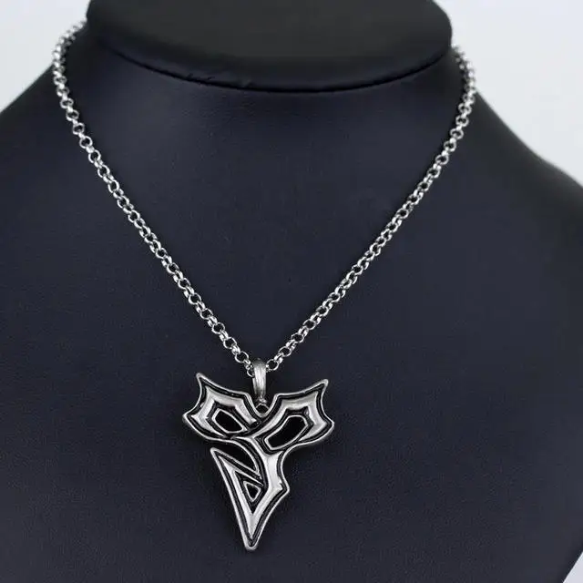 Game Final Fantasy Logo Necklace Hip Hop Vintage Cosplay Lion Heart Chain Pendant Men and Women Jewelry | Украшения и аксессуары