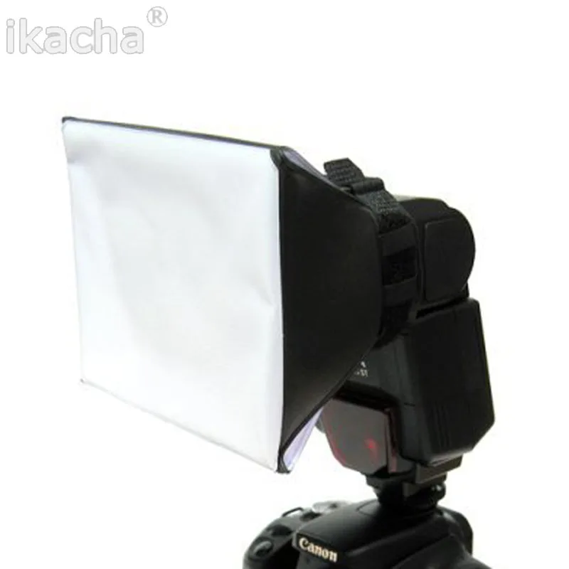 Универсальный складной софтбокс для фотоаппарата Рассеиватель Вспышки Canon 580EX