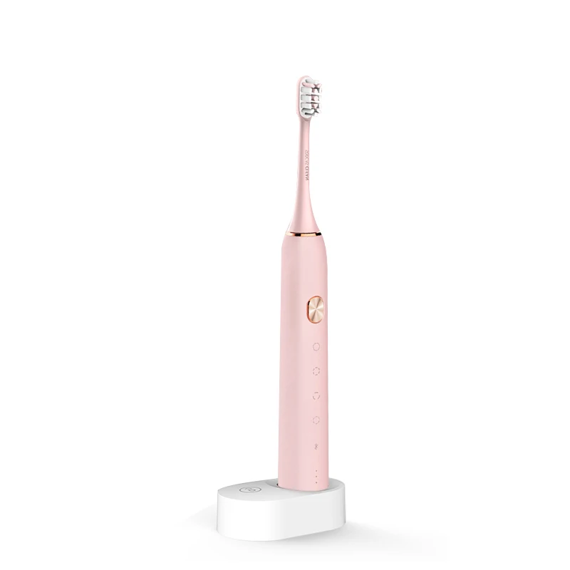 pink SOOCAS X3 звуковая электрическая зубная щетка перезаряжаемая для Xiaomi Mijia ультра звуковая автоматическая зубная щетка для взрослых Водонепроницаемая Замена - Цвет: pink