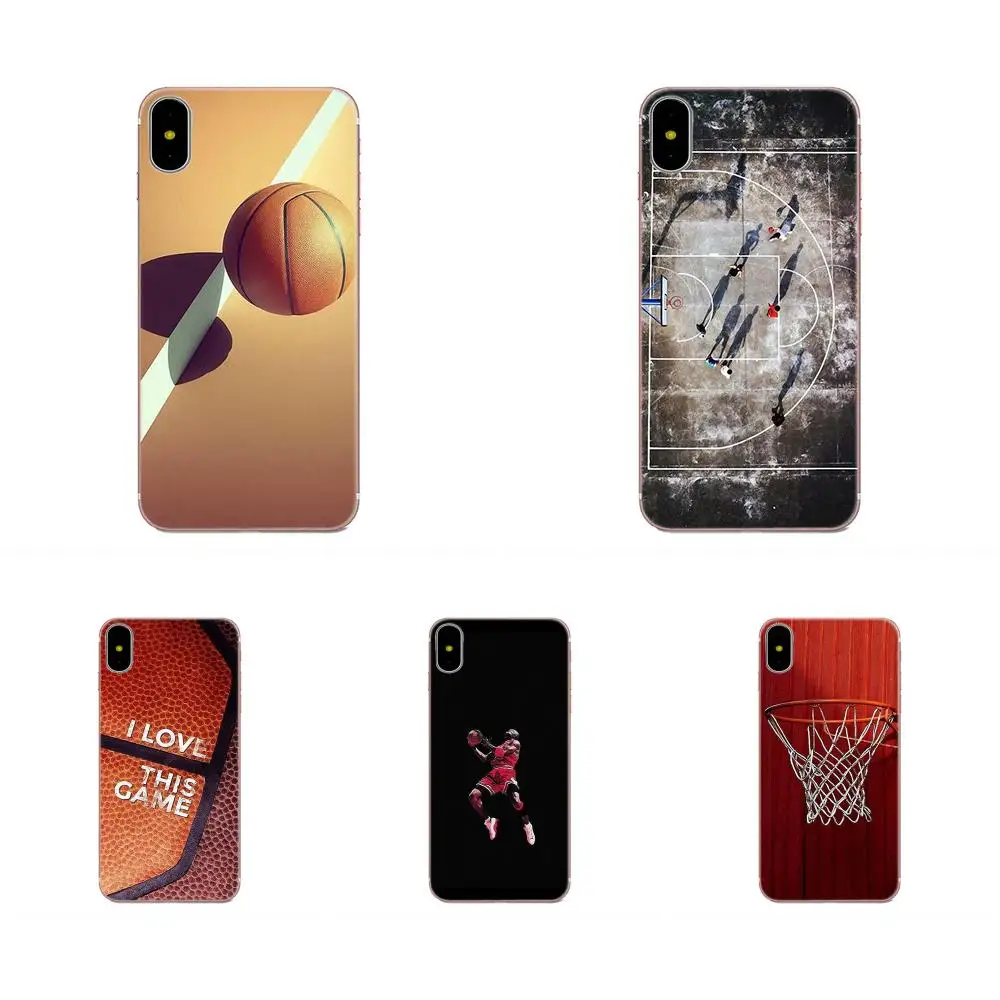 Мягкий ТПУ чехол для телефона Galaxy A3 A5 A7 On5 On7 2015 2016 2017 Grand Alpha G850 Core2 Prime S2 I9082 I love basketball