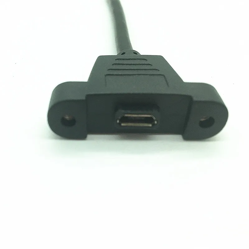 Вверх вниз левый правый Micro 5pin USB 2 0 штекер разъем к Женский Удлинительный кабель 30